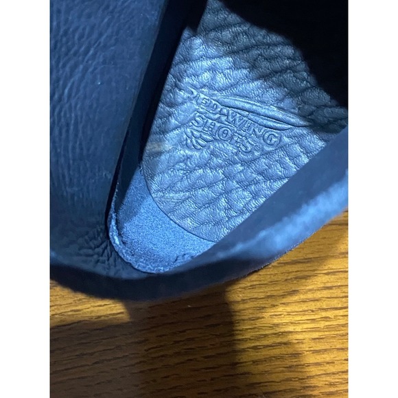 NEW 2013 Red wing x Concepts Plain Toe Boot 8821 Mens 9D Blue Suede Lace Up RARE - Picture 15 of 16